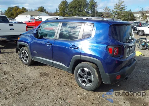 2018 Jeep Renegade Latitude Fwd из США, поврежденный, VIN ZACCJABH7JPJ10510